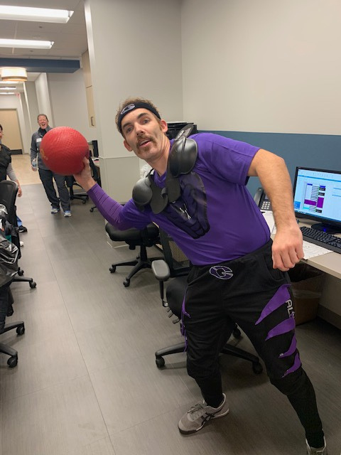Dodge Ball Catching Costume